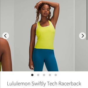 NWT - Swiftly Race Tank